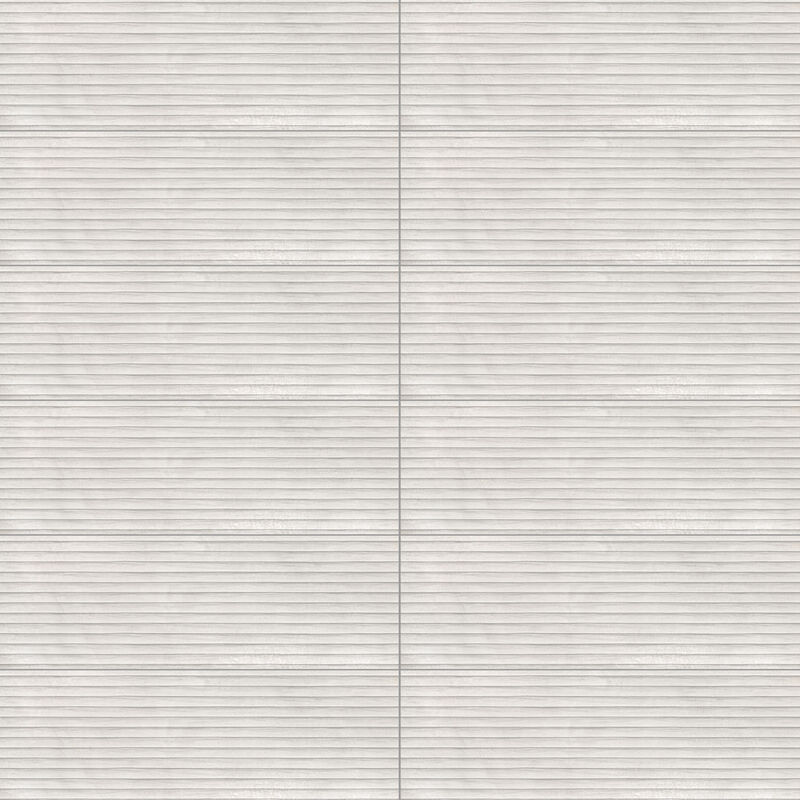 CERÁMICO ESMALTADO METALLO METRIC BLANCO MATE 29.8X89.80 CM