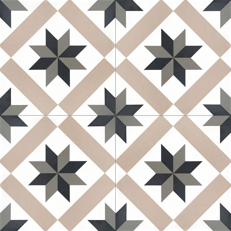 GRES PORCELÁNICO ESMALTADO DOLCE VITA DUE MATE 20X20 CM