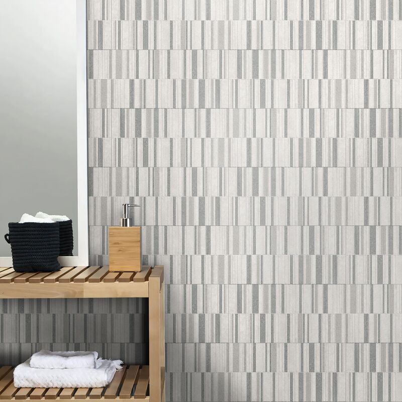 SEMIGRES ESMALTADO ARTEK BLEND GRAY MATE 45X90 CM