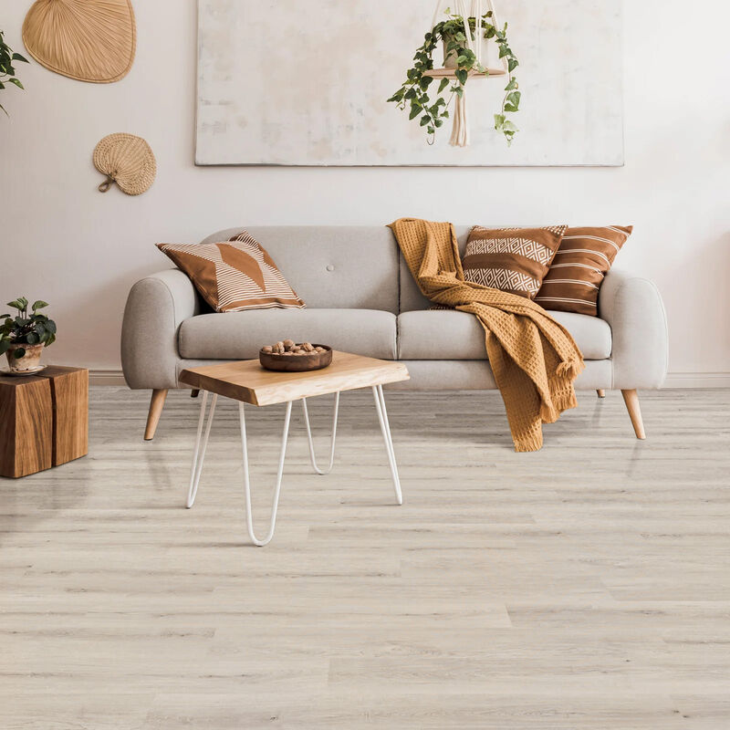 PISO SPC POWER FLOOR ETERNAL SILVER OAK ESPESOR 5 MM FORMATO 19.2X123.5 CM