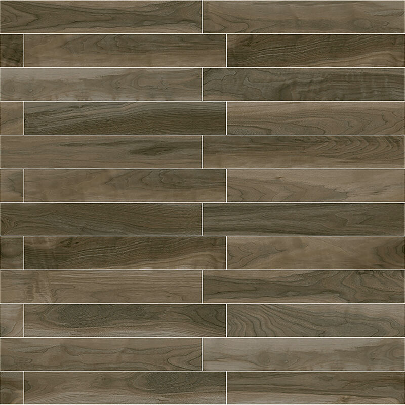 PORCELANATO ESMALTADO UTAH SMOKED RÚSTICO 19.2X120 CM