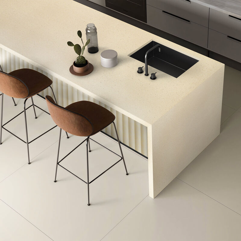 TABLERO THE TOP S&P IVORY MATT 80X240CM