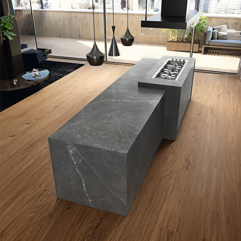 TABLERO THE TOP PIETRA NERO MATT 80X240CM