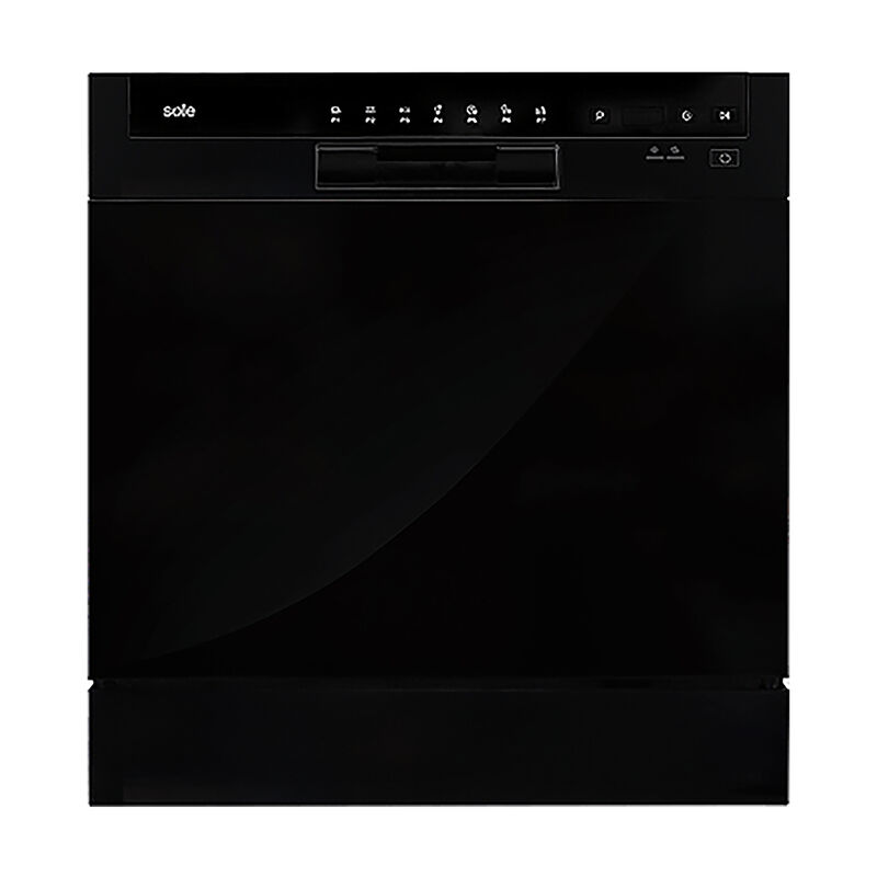 LAVAVAJILLAS LIBRE INSTALACIÓN BLACK 60 CM 8 PERSONAS 59X55.02X50 CM
