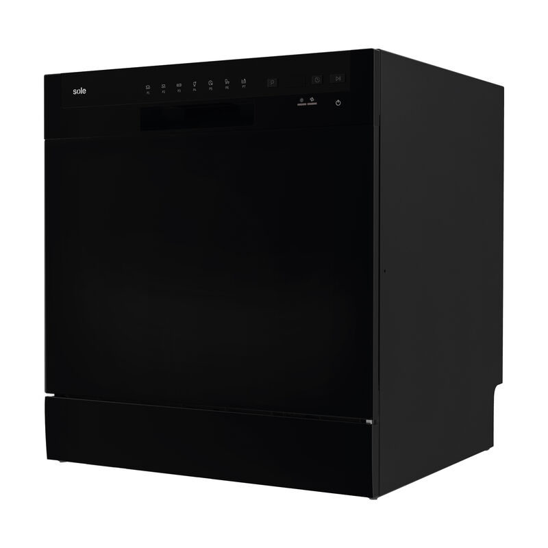 LAVAVAJILLAS LIBRE INSTALACIÓN BLACK 60 CM 8 PERSONAS 59X55.02X50 CM