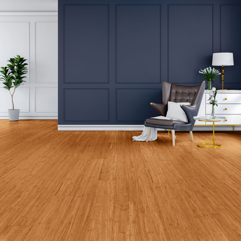 PISO SPC WOOD FLOOR BAMBOO CHAMPAGNE ESPESOR: 7MM FORMATO:13X91.5CM
