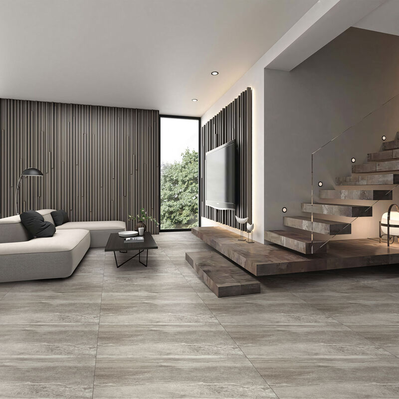 SEMIGRES ESMALTADO ARDESIA LIGHT GRAY MATE 60X120 CM