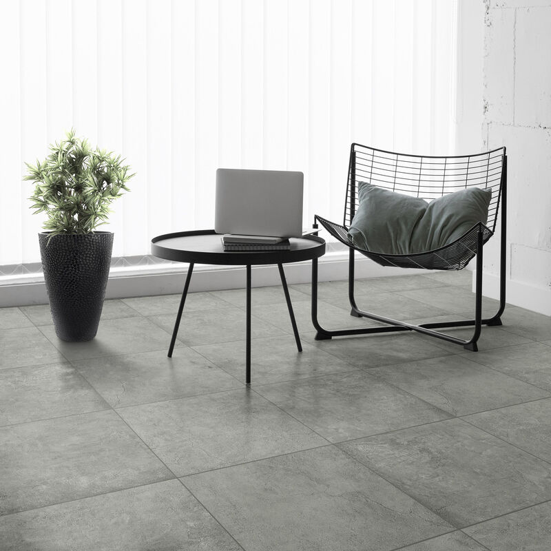 CERÁMICO ESMALTADO WALK GREY MATE 46X46 CM
