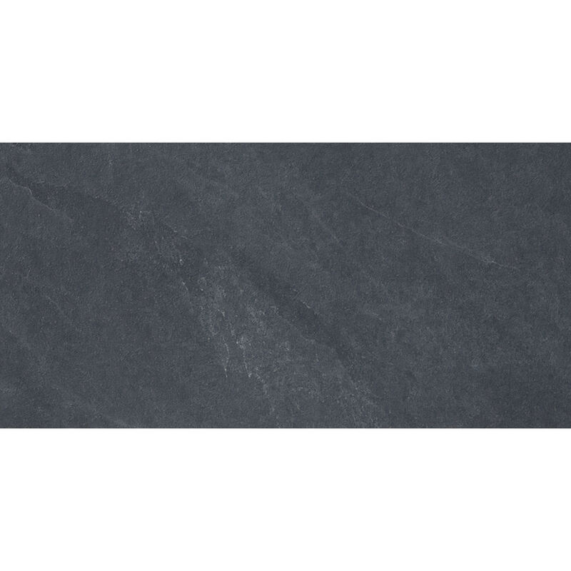 PORCELANATO ESMALTADO VERBIER BLACK MATE 59.5X120 CM