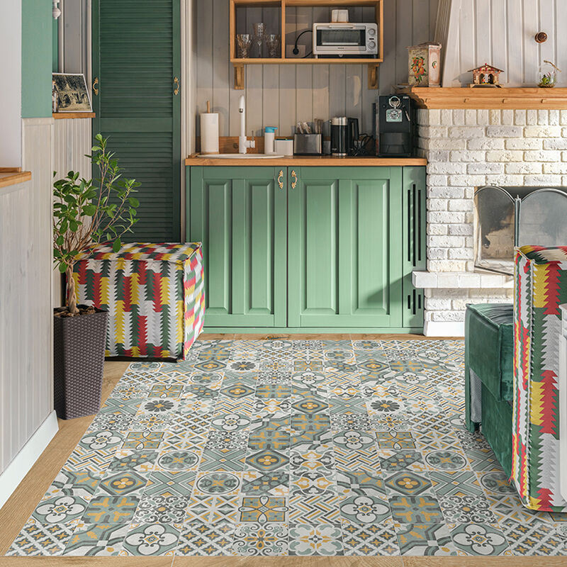 PORCELANATO ESMALTADO CHLOE GREEN MATE 59X59 CM
