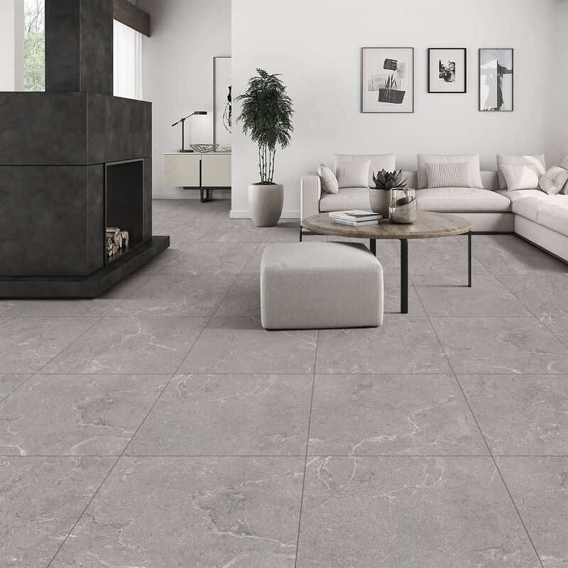 PORCELANATO ESMALTADO MEMORY GRIS MATE 60X60 CM
