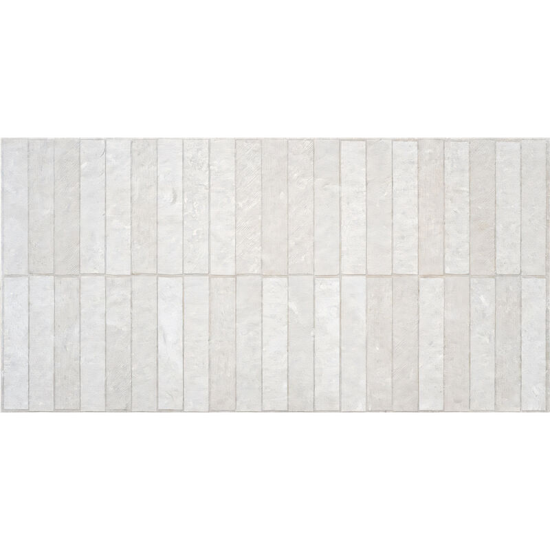 PORCELANATO ESMALTADO CRUISE DECOR BIANCO MATE 59.5X120 CM