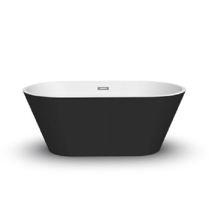 KLIPEN TINA FREESTANDING MARINE-T NEGRO 168X80X58 CM OVALADO