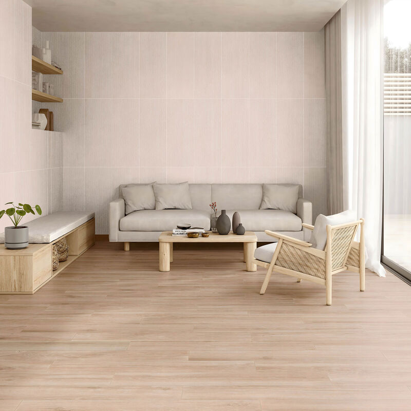 CERÁMICO ESMALTADO AETERNA BIANCO CESELLATO MATE 44.85X119.85 CM