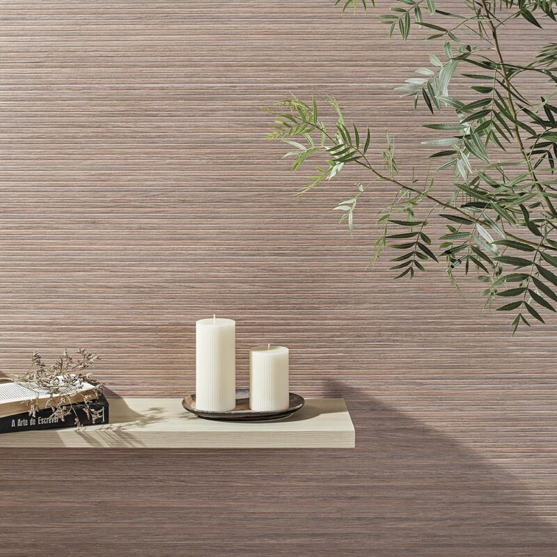CERÁMICO NO ESMALTADO CANELA DOURADA RIPA MATE 44.85X119.85 CM