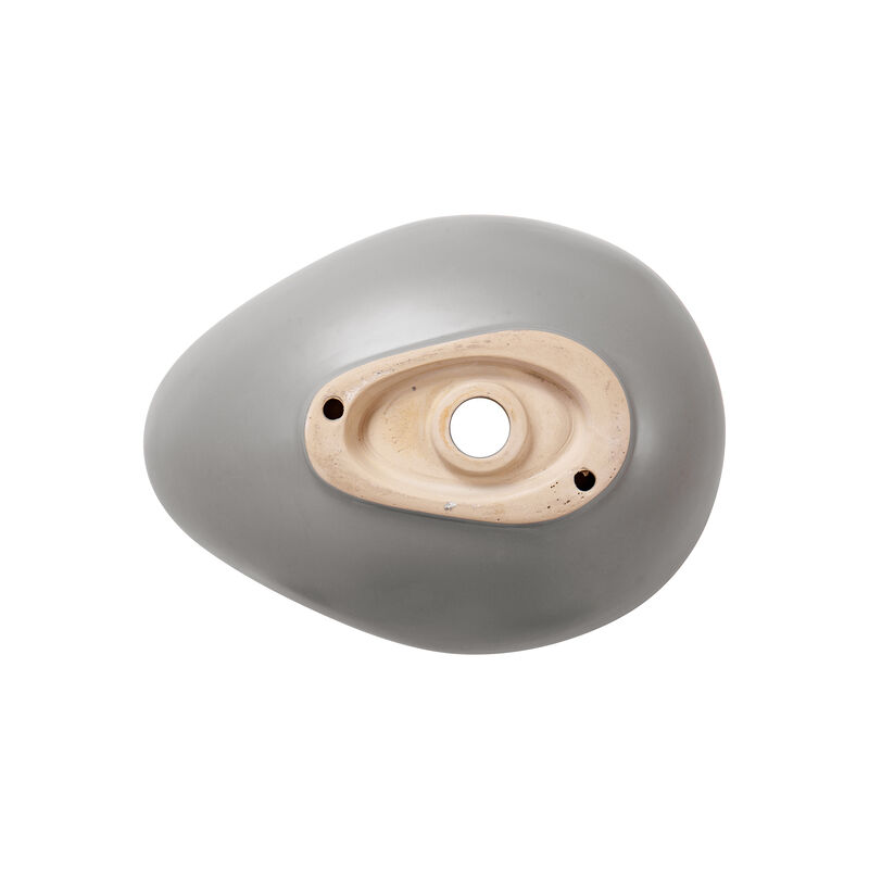 KLIPEN LAVATORIO BOWL VULCANO GRIS MATE 50.5X38X18 CM