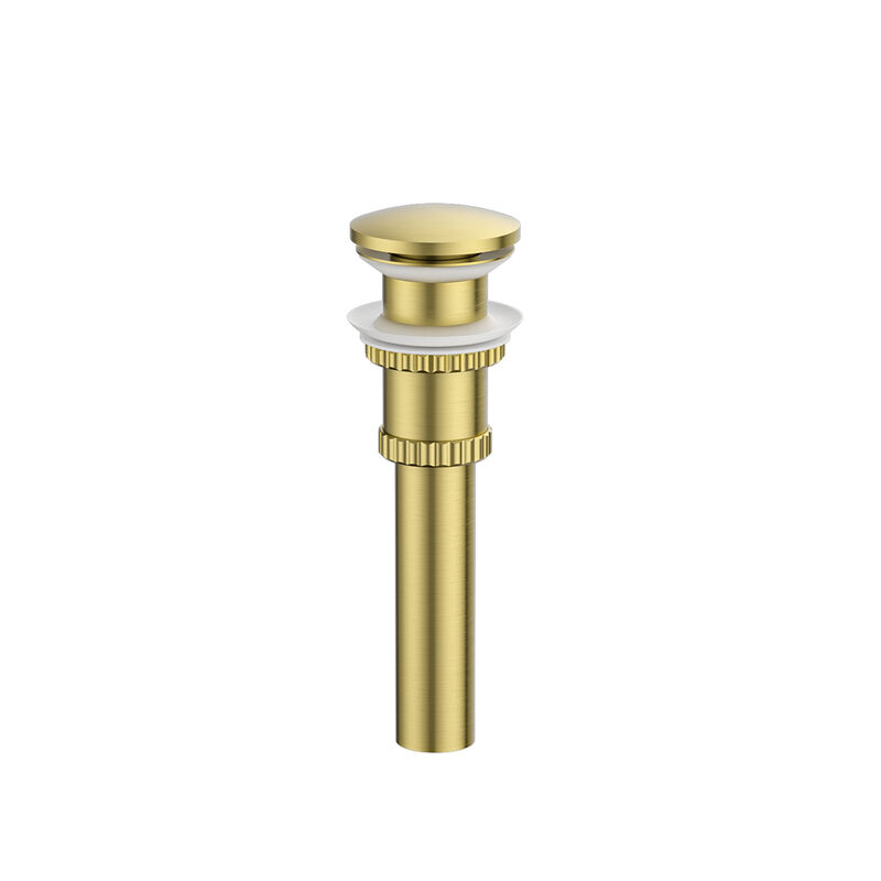 KLIPEN DESAGÜE PUSH 1 1/4" PARA LAVAMANOS SIN REBOSE PISCIS BRUSHED GOLD