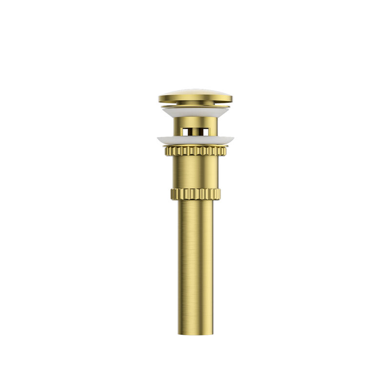 KLIPEN DESAGÜE PUSH 1 1/4" PARA LAVAMANOS CON REBOSE PISCIS BRUSHED GOLD