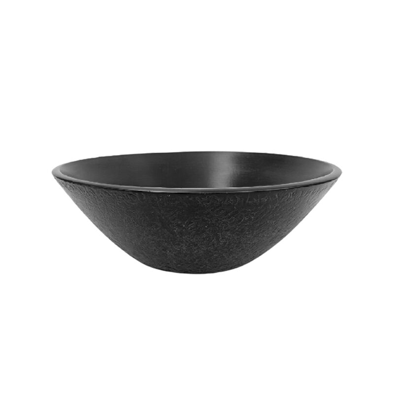 LAVATORIO BOWL SMILE NEGRO 35X35X11 CM