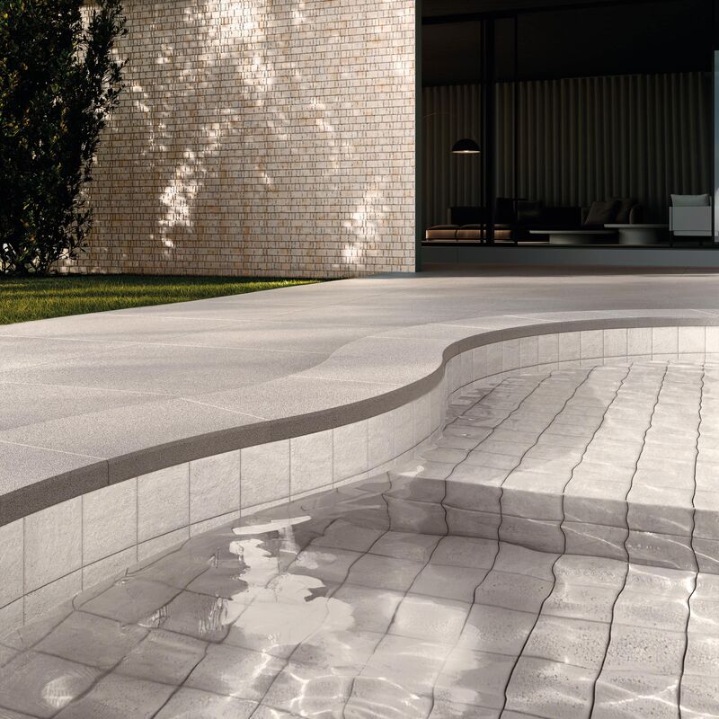 PORCELANATO ESMALTADO AETERNA BIANCO AQUA MATE 14.45X14.45 CM