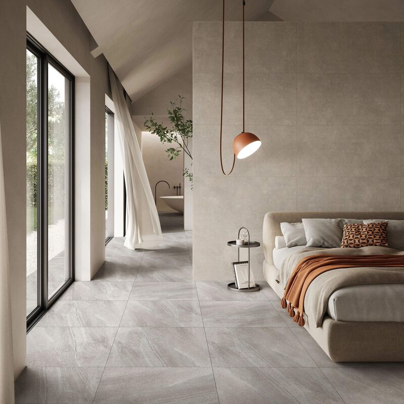 PORCELANTO ESMALTADO IMPERIAL GREY PULIDO 60X60 CM