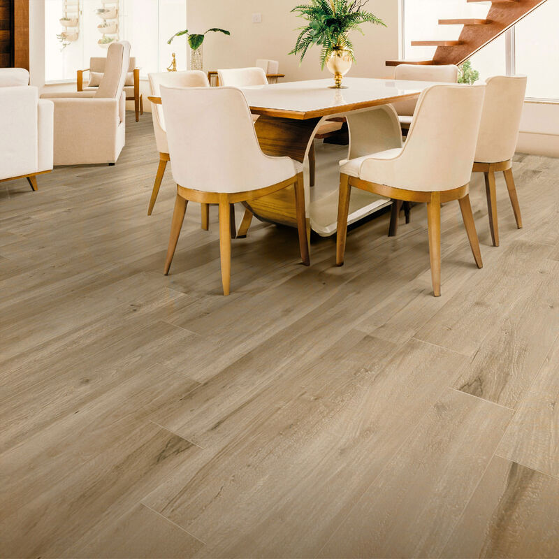 GRES PORCELÁNICO ESMALTADO MADERO ROBLE MATE 20X122 CM
