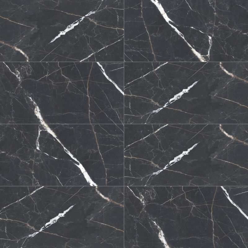 PORCELANATO ESMALTADO VANITY BLACK MATE 60X120 CM