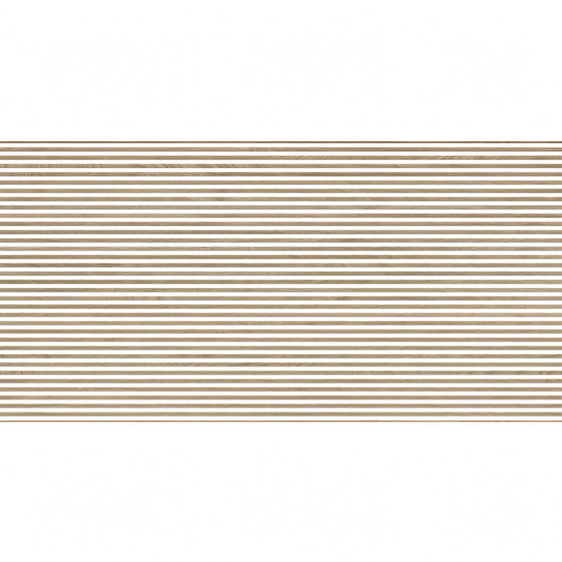 CERÁMICO ESMALTADO BARI SLAT MADERA WHITE MATE 60X120 CM