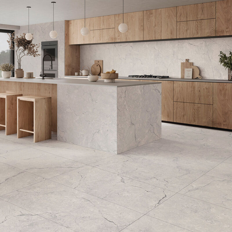 PORCELANATO ESMALTADO KRONOS TAUPE MATE 60X120 CM