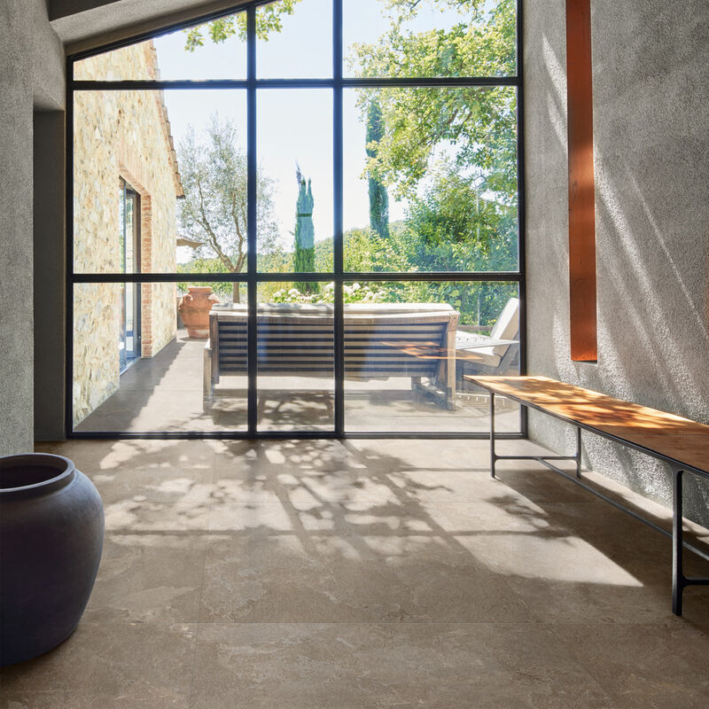 PORCELANATO NO ESMALTADO MYSTONE PIETRA LIGURE BEIGE MATE 60X120 CM