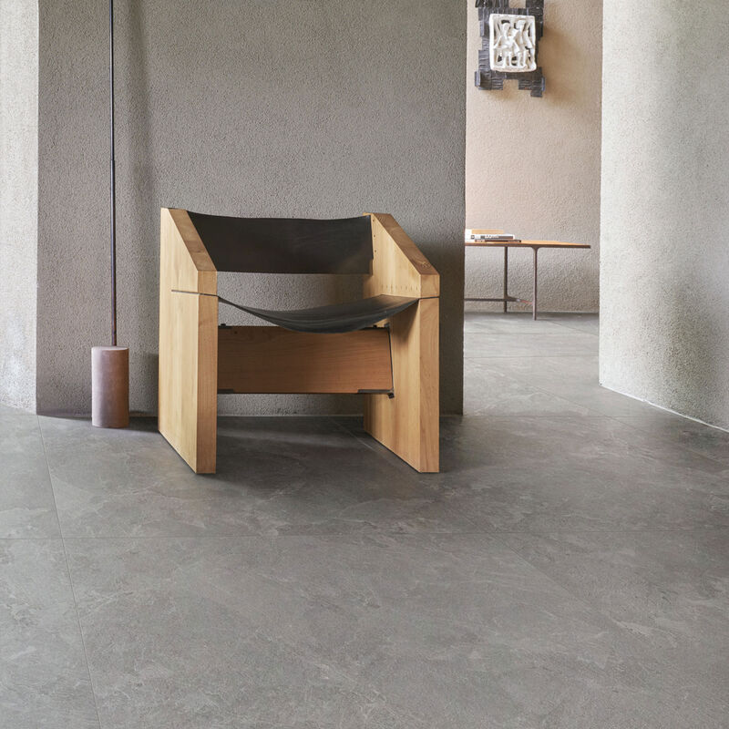 PORCELANATO NO ESMALTADO MYSTONE PIETRA LIGURE CENERE MATE 60X120 CM