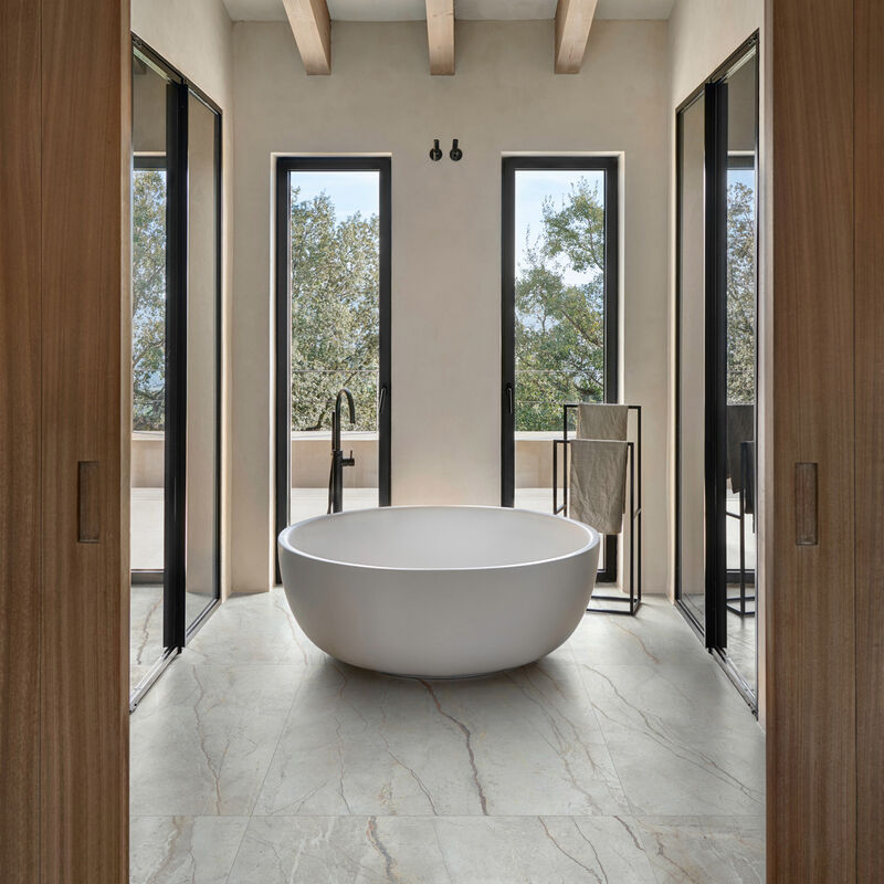 PORCELANATO NO ESMALTADO MYSTONE SILVER ROOT GREY MATE 90X180 CM