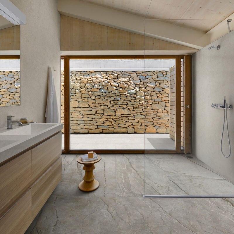 PORCELANATO NO ESMALTADO MYSTONE SILVER ROOT GREY MATE 90X180 CM
