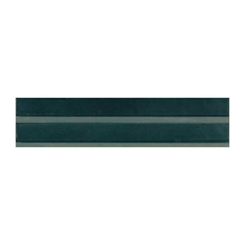 PORCELANATO ESMALTADO LUME BLUE STRUTTURA 3D RAKE LUX BRILLO 6X24 CM