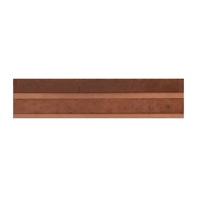 PORCELANATO ESMALTADO LUME CARAMEL STRUTTURA 3D RAKE LUX MARRÓN BRILLO 6X24 CM