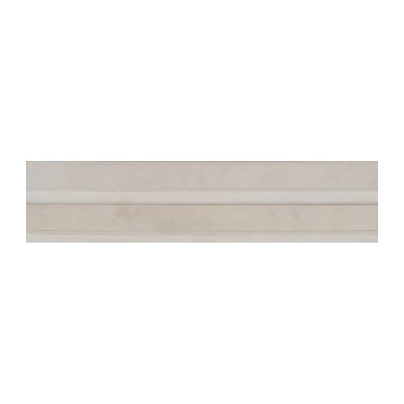 PORCELANATO ESMALTADO LUME BONE STRUTTURA 3D RAKE LUX WHITE BRILLO 6X24 CM