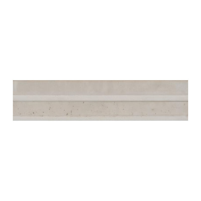 PORCELANATO ESMALTADO LUME BONE STRUTTURA 3D RAKE LUX WHITE BRILLO 6X24 CM