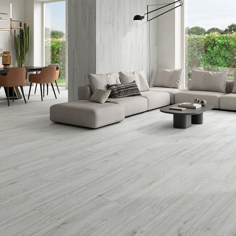 PORCELANATO ESMALTADO QUEBEC GRIS MATE 23X120 CM
