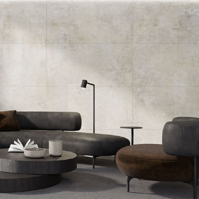 PORCELANATO ESMALTADO BRERA WHITE MATE 60X120 CM