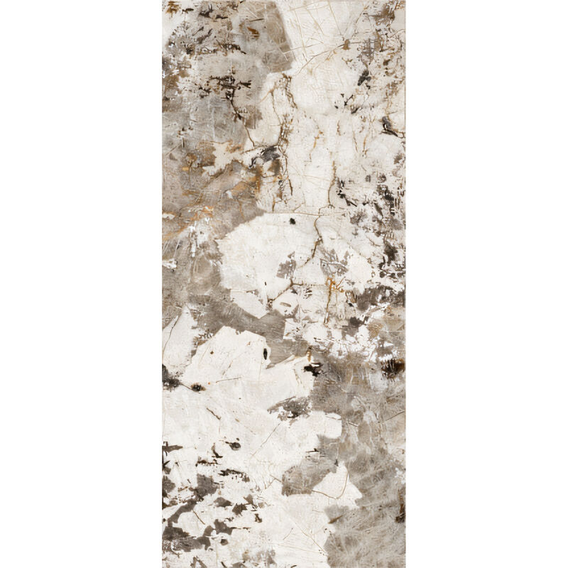 PORCELANATO ESMALTADO ELYSIAN WHITE PULIDO 120X280 CM