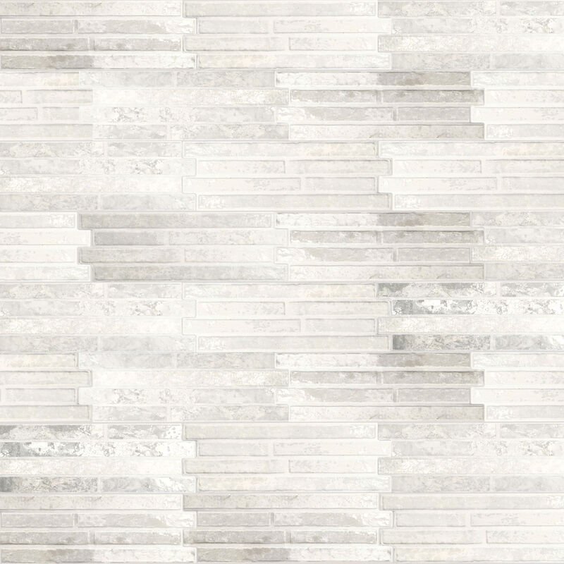 PORCELANATO ESMALTADO HARLEM WHITE MATE 15X45 CM
