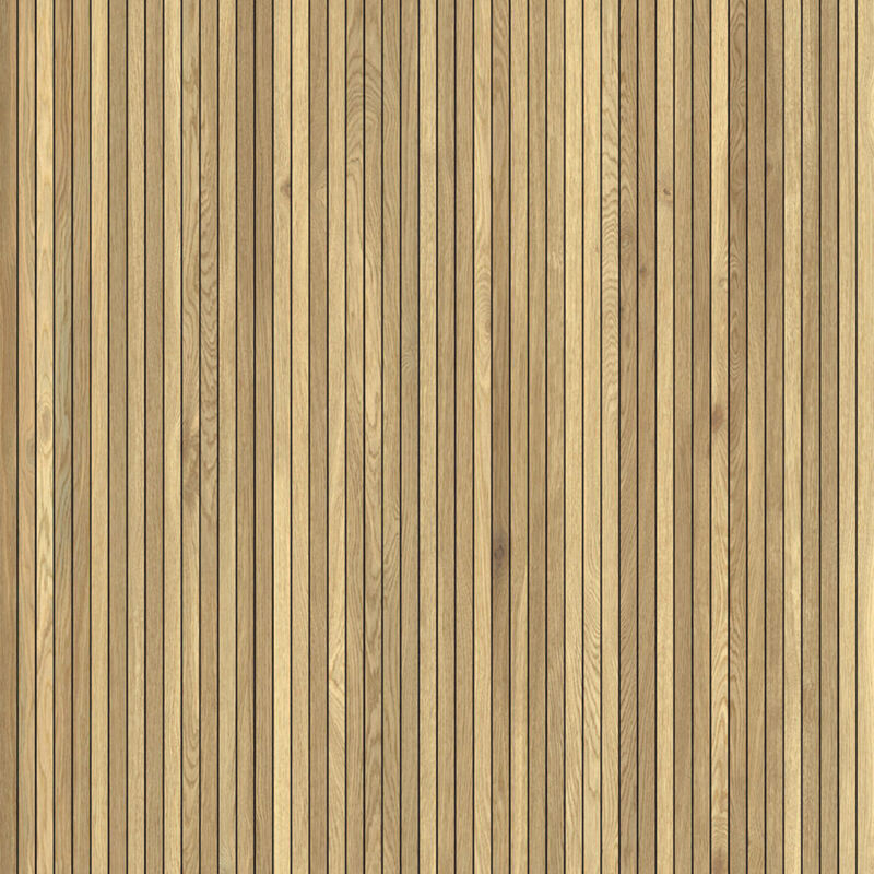 PORCELANATO ESMALTADO WOODWISE FLUTED AUBURN BEIGE MATE 120X280 CM