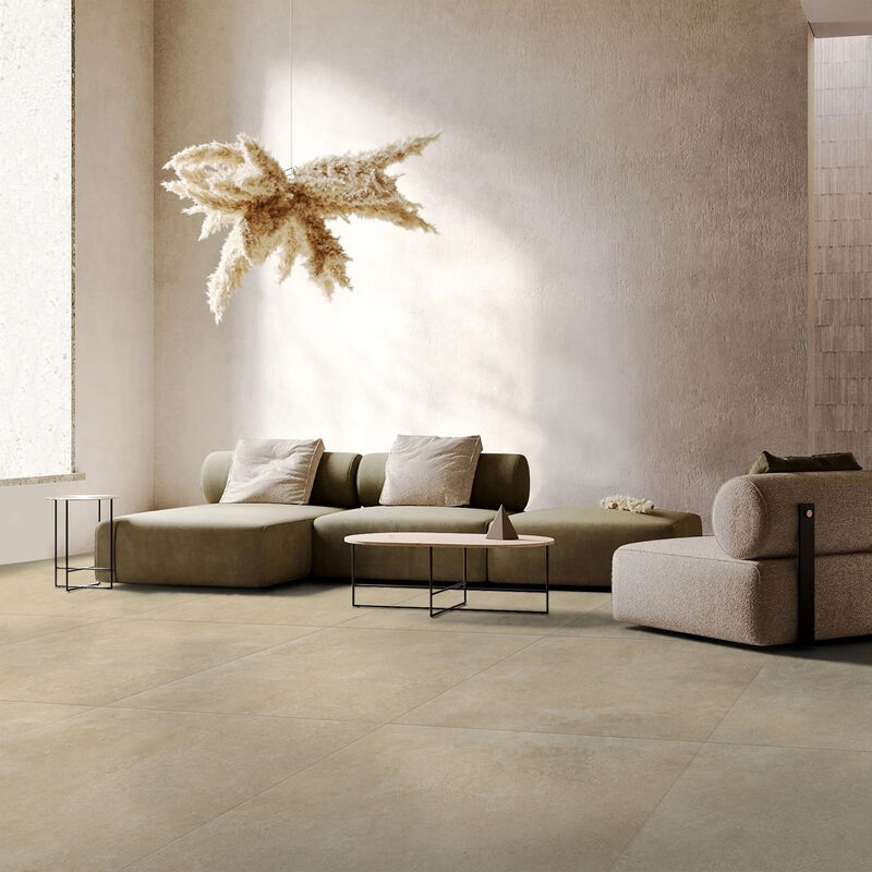 PORCELANATO ESMALTADO NEREDI ECRU BEIGE MATE 60X120 CM