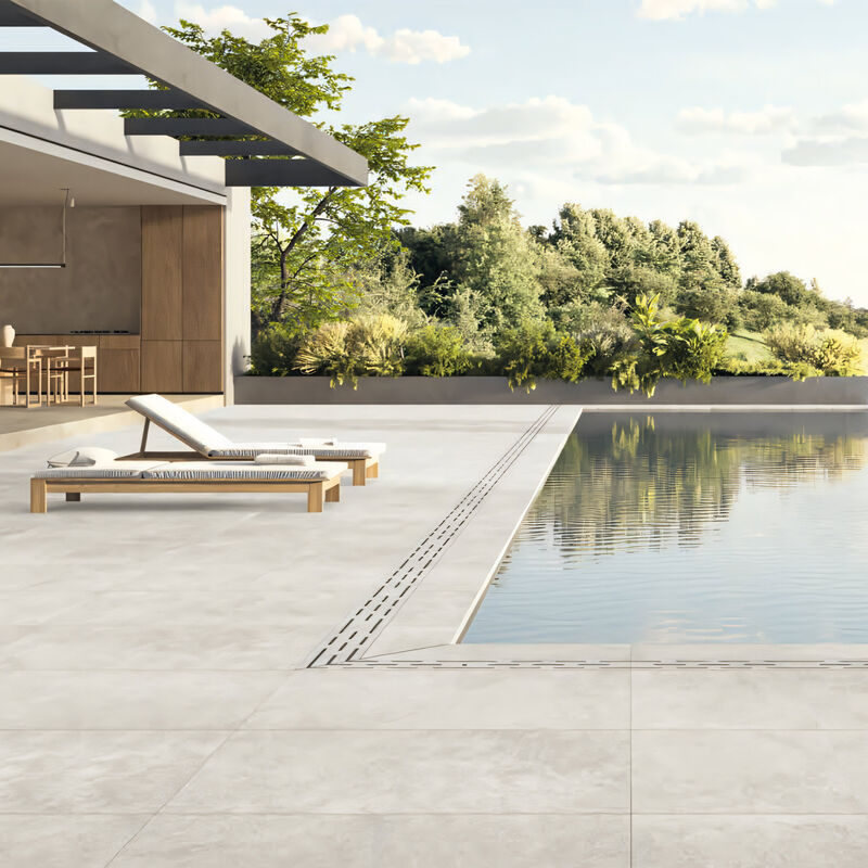 PORCELANATO ESMALTADO NEREDI CLOUD GRIS MATE 60X120 CM
