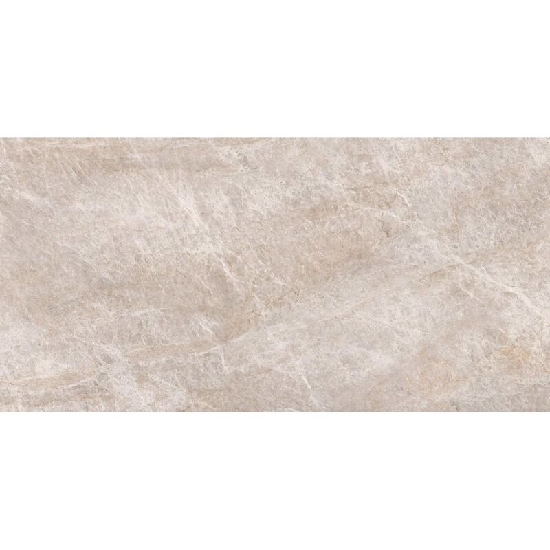PORCELANATO ESMALTADO TAJ MAHAL BEIGE PULIDO 60X120 CM