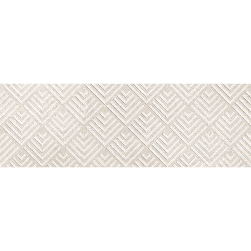CERÁMICO ESMALTADO ORIGINS GRAPHIC BEIGE MATE 29.8X90 CM
