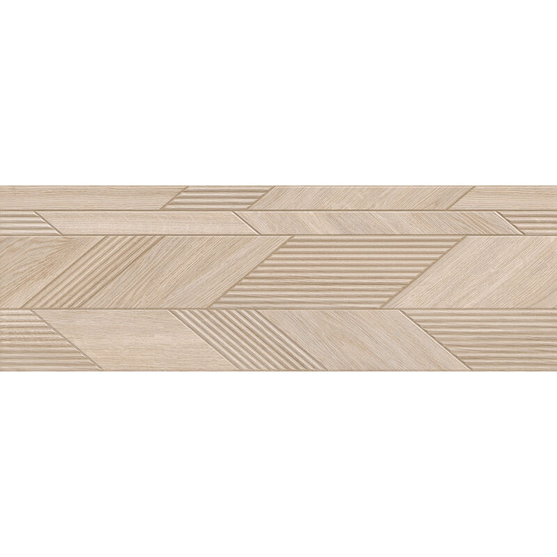 CERÁMICO ESMALTADO VENATTO GRAPHIC ALMOND MATE 29.8X90 CM