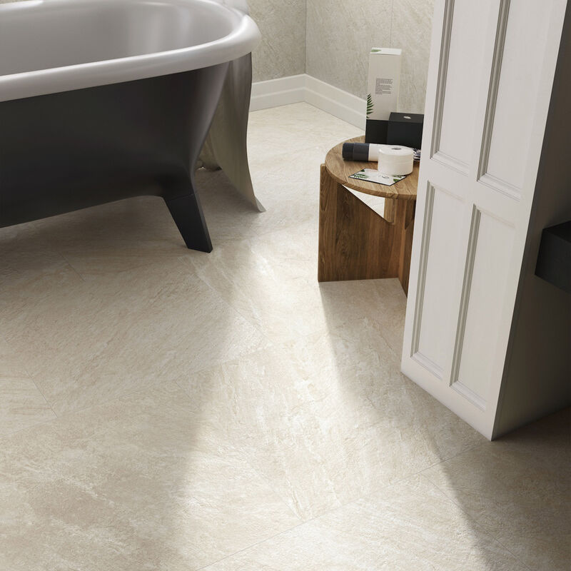 PORCELANATO ESMALTADO SLATESTONE WHITE RUSTICO MATE 59.8X119.8 CM