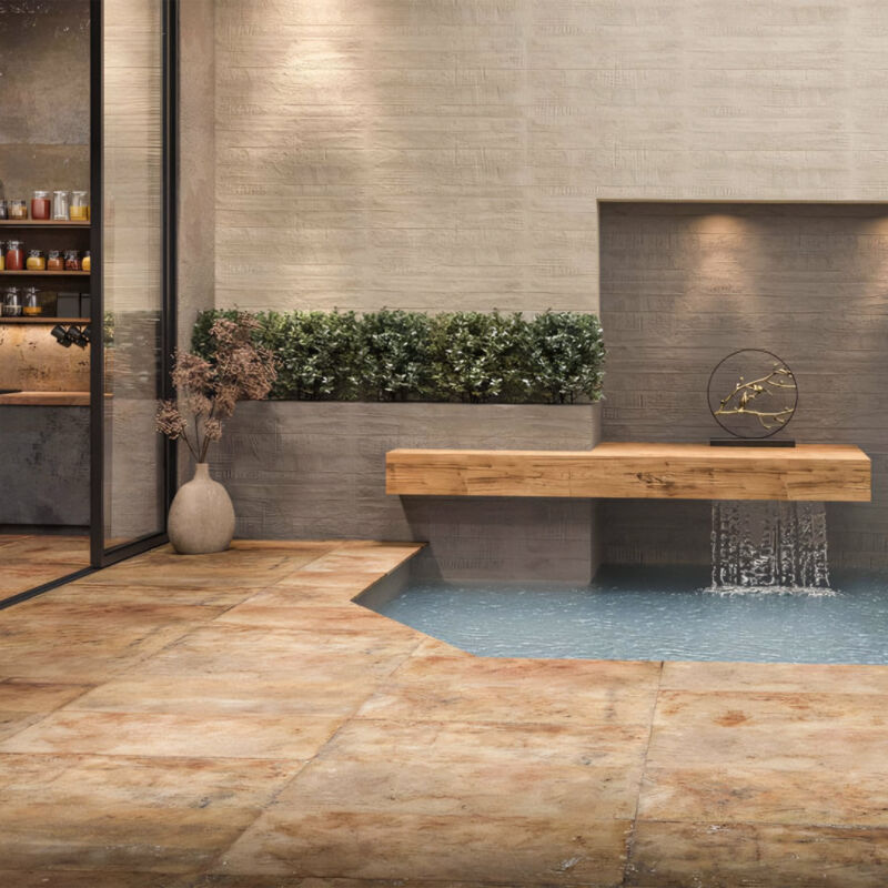 APARICI PORCELANATO ESMALTADO CIMENT IVORY FORMWORK MATE 50X100 CM (CA 1.486)