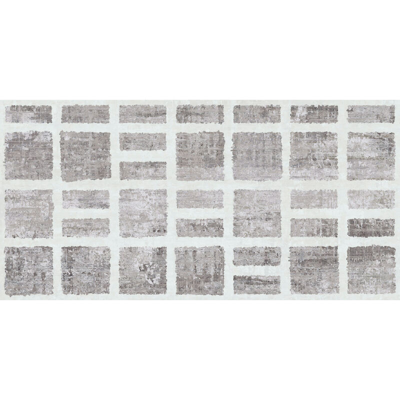 PORCELANATO ESMALTADO MILANO GREY FRAME MATE 50X100 CM